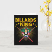 Billiard Snooker King of Billiards 8 Pool Karte (Gelbe Blume)