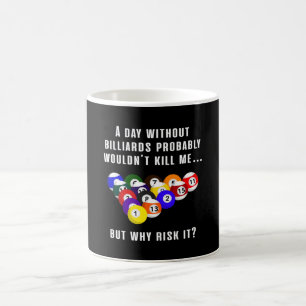 Billiard Snooker Pool 8 Ball Funny Gift Kaffeetasse