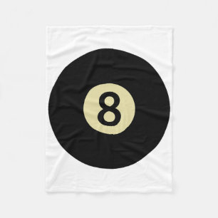 Billiard Snooker Pool Ll Nummer 8 Billiard Player Fleecedecke