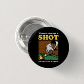 Billiard Snooker Retro Button (Vorne & Hinten)