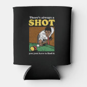 Billiard Snooker Retro Dosenkühler (Vorderseite)