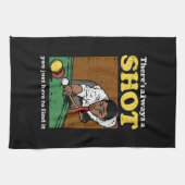Billiard Snooker Retro Geschirrtuch (Horizontal)