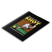 Billiard Snooker Retro Notizblock (Linke Seite)