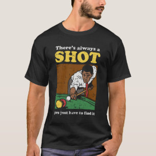 Billiard Snooker Retro T-Shirt