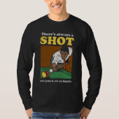 Billiard Snooker Retro T-Shirt (Vorderseite)