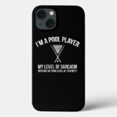 Billiard Snooker Sarcasm Funny Case-Mate iPhone Hülle (Rückseite)