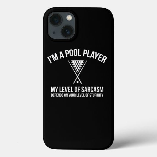 Billiard Snooker Sarcasm Funny Case-Mate iPhone Hülle (Rückseite)