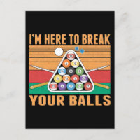 Billiard Spaß Sarcastic Cue Sports Snooker Pool