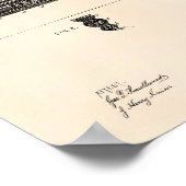 Billiard Table 1884 Patent Art - Old Peper Poster (Ecke)