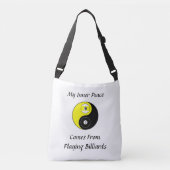 Billiard Tote Bag Tragetaschen Mit Langen Trägern (Vorderseite)