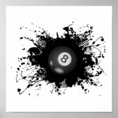 Billiard Urban Style Poster (Vorne)