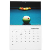 Billiard Wall Calendar Kalender (Feb 2027)