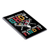 Billiard Zitat Funny 8 Ball Player Notizblock (Rechte Seite)