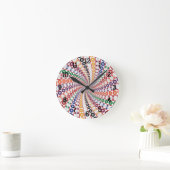 Billiarden / Pool Balls: Wall Clock Runde Wanduhr (Zuhause)