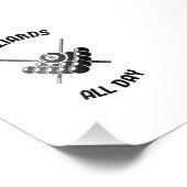 Billiards all day fotodruck (Ecke)