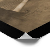 Billiards Chicago IL Foto 1906 Poster (Ecke)