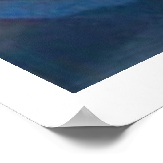 Billiards Dame Poster (Ecke)