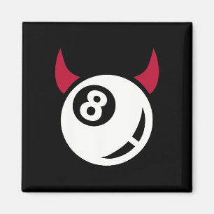 Billiards Devil Magnet