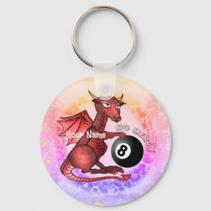 Billiards Dragon Schlüsselanhänger