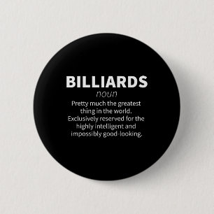 Billiards Funny Definition Pool Snooker Player Gif Button