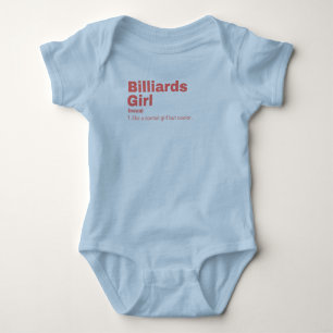 Billiards Girl - Billiards Baby Strampler