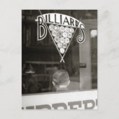 Billiards Hall, 1938 Postkarte (Vorderseite)