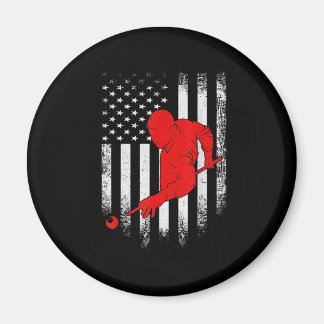 Billiards Lover | American Flag Billiards Gift Magnet
