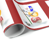 Billiards Lover Christmas Geschenkpapier (Rolleneckpunkt)