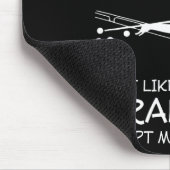 Billiards Oma Großmutter Cool - Im A Billards Mousepad (Ecke)