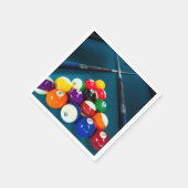 Billiards Paper Napkins Serviette (Ecke)