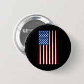 Billiards Player American Flag Pool Sticks Cue Button (Vorne & Hinten)