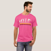 Billiards Player Evolution Billardtisch Snooker Py T-Shirt (Vorne ganz)