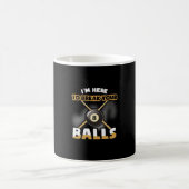 Billiards Player | I Am Here To Break Your Balls Kaffeetasse (Mittel)