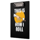 Billiards Player | This Is How Snooker Roll Klemmbrett (Links)