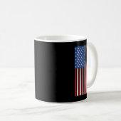 Billiards Player USA American Flag Pool Sticks Cue Kaffeetasse (VorderseiteRechts)