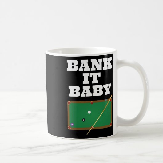 Billiards Pool Player Shirt Geschenke Männer Fraue Kaffeetasse (Rechts)