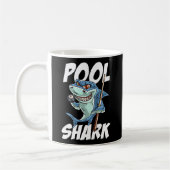 Billiards Pool Shark Snooker Hall Joke Billiard Kaffeetasse (Links)