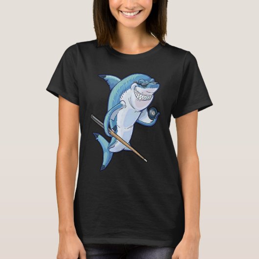 Billiards Pool Shark T-Shirt (Vorderseite)