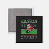 Billiards Pool Uggi Weihnachts-Sweater Stil Magnet (Vorderseite/Rückseite)