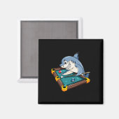 Billiards Shark Pool Snooker Player Geschenk Magnet (Vorderseite/Rückseite)