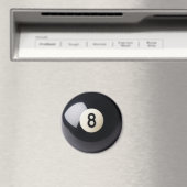 Billiards Snooker 8-Ball Magnet (In Situ (Geschirrspüler))