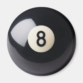 Billiards Snooker 8-Ball Magnet (Vorne)