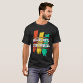 Billiards Solves Your Problems I Snooker I Billiar T-Shirt (Vorne ganz)