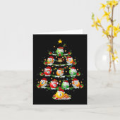 Billiards Sports Lover Lighting Billiards Christma Karte (Gelbe Blume)