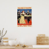 Billiards St. Martins, Paris Poster (Küche)