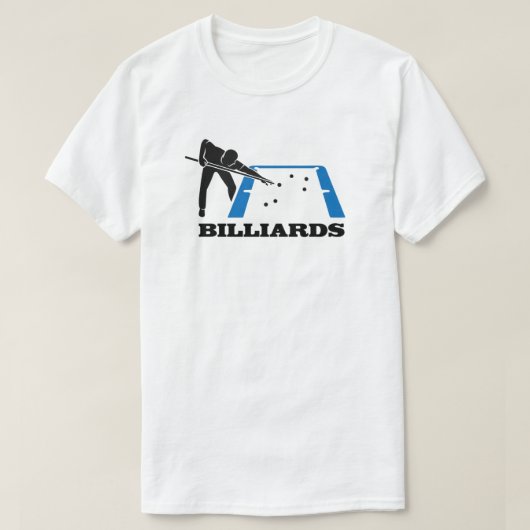 Billiards T - Shirt (Design vorne)