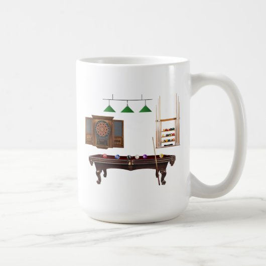Billiards Tasse (Rechts)