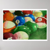 Billiards Time-Robert Hodgson Poster (Vorne)