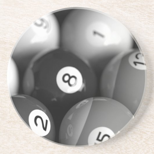 Billiards Untersetzer (Vorne)