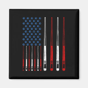 Billiards Warteschlangen Magnet